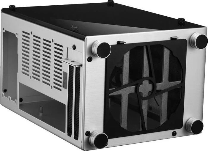 Jonsbo U1 Plus silber, Glasfenster, Mini-ITX