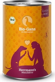 Herrmann's Manufaktur Bio-Gans mit Buchweizen, 4.80kg (12x 400g)