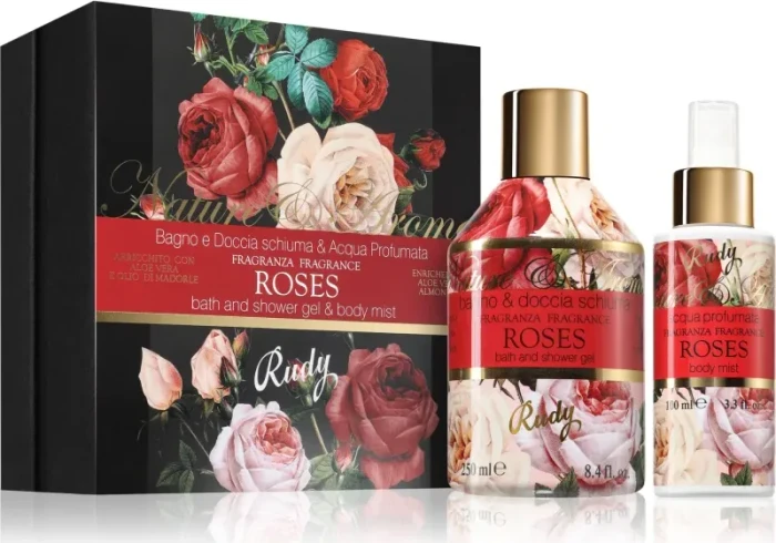 Rudy Profumi Nature & Arome Roses Duftspray 100ml + Duschgel 250ml Duftset