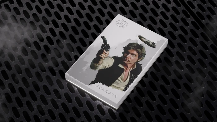 Seagate FireCuda Gaming HDD - Han Solo Special Edition, 2TB, +Rescue, USB 3.0 Micro-B