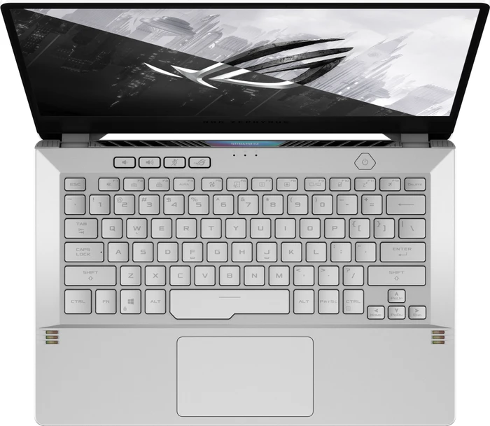 ASUS ROG Zephyrus G14 GA401QM-K2043T, Moonlight White, Ryzen 9 5900HS, 32GB RAM, 1TB SSD, GeForce RTX 3060, DE