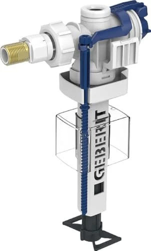 Geberit Typ 383 Füllventil Wasseranschluss seitlich, 3/8", Nippel aus Messing