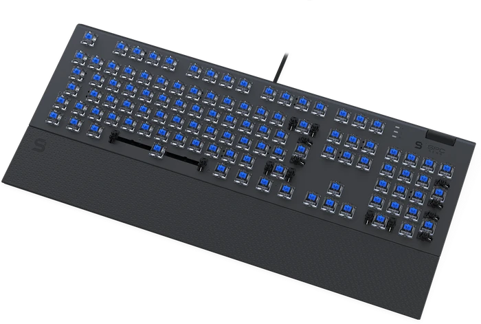 Endorfy SilentiumPC SPC Gear GK650K Omnis, LEDs RGB, Kailh BLUE, USB, DE