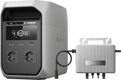 EcoFlow DELTA 3 Power Station Classic Solargenerator, 1024Wh