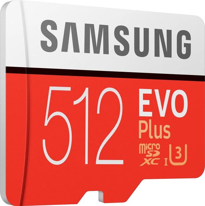Samsung EVO Plus R100/W90 512GB Kit, UHS-I U3, Class 10