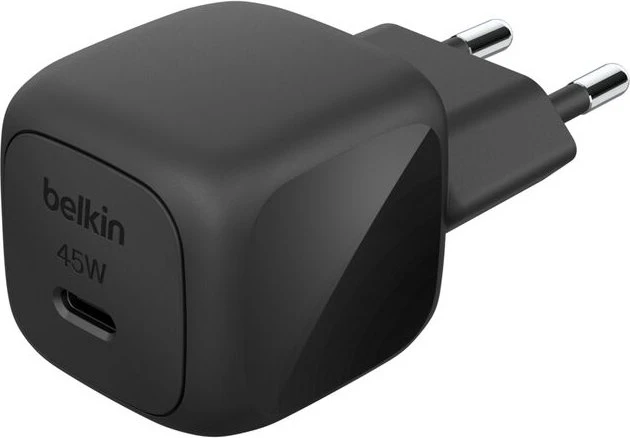 Belkin BoostCharge USB-C-Ladegerät + USB-C/USB-C-Kabel (45W) schwarz