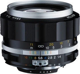 Voigtländer SL II Nokton S 58mm 1.4 für Nikon F