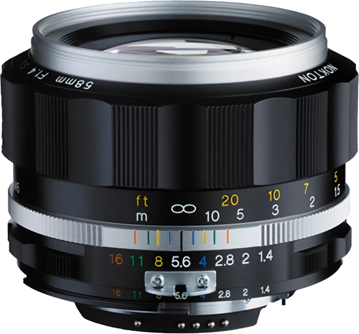 Voigtländer SL II Nokton S 58mm 1.4 für Nikon F