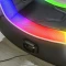 X Rocker Chimera RGB 2.0 Neo Motion LED Floor Rocker Gaming-Bodensessel für Kinder/Jugendliche, schwarz Vorschaubild