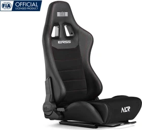 Next Level Racing ERS5 Elite Liegesitz, PU Leather & Suede Edition, schwarz