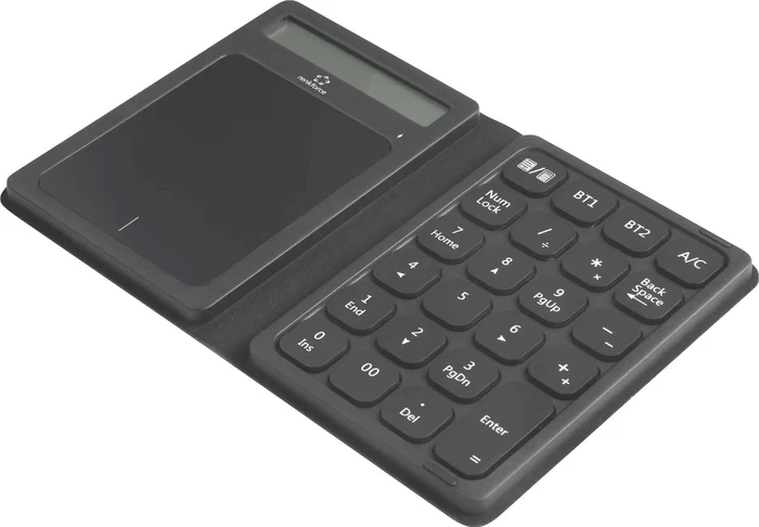 Renkforce RF-NK-300 Nummernblock faltbar, mit Touchpad und Taschenrechnerfunktion, schwarz/grau, Bluetooth (RF-6721308) – Bild 4 von 7