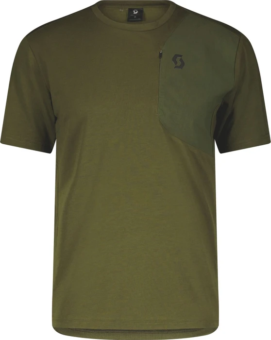 Scott Dri Pocket Trikot kurzarm fir green (Herren)