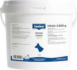 Canina Biotin Forte Pulver für Hunde, 2.00kg
