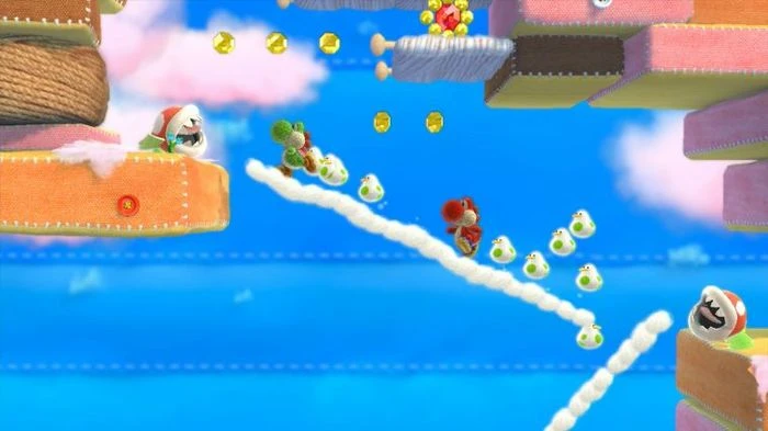 Yoshi's Woolly World - inkl. amiibo Figur Woll-Yoshi (WiiU)
