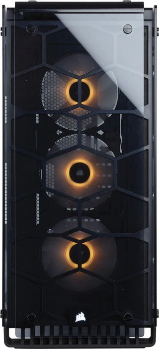 Corsair Crystal Series 570X RGB, schwarz, Glasfenster