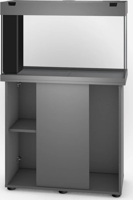 Juwel Rio 125 LED Aquarium-Set mit Unterschrank, grau/grau, 125l