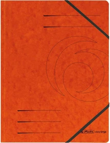 Herlitz Sammelmappe Colorspan mit Eckspanner, A4, orange