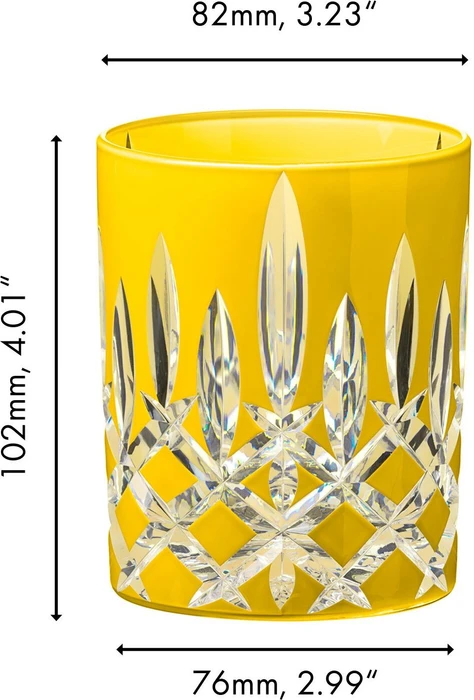 Riedel Laudon Tumbler Trinkglas gelb
