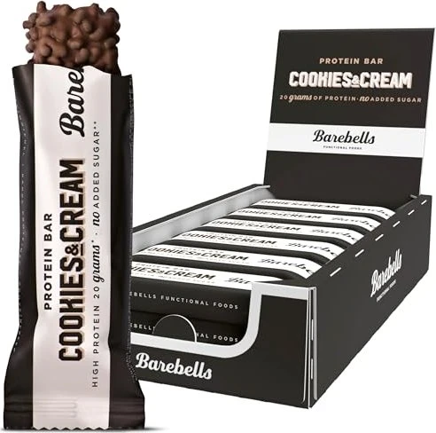 Barebells Protein Bar Cookies & Cream 660g (12x 55g)