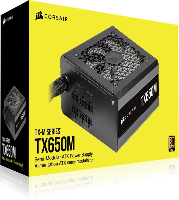 Corsair TX-M Series Modular 2021 TX650M 650W, ATX 2.4