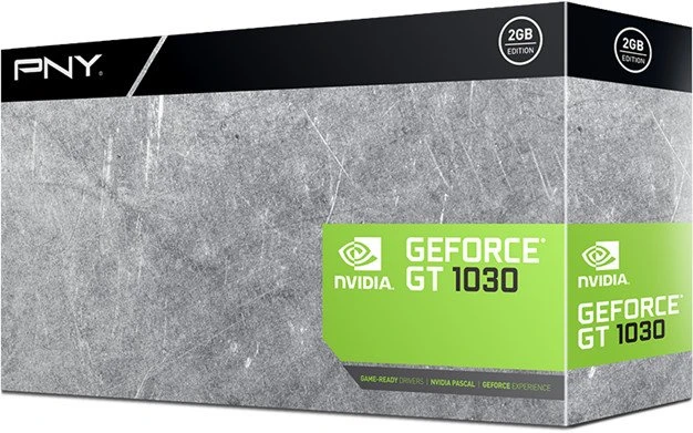 PNY GeForce GT 1030, 2GB GDDR5, DVI, HDMI