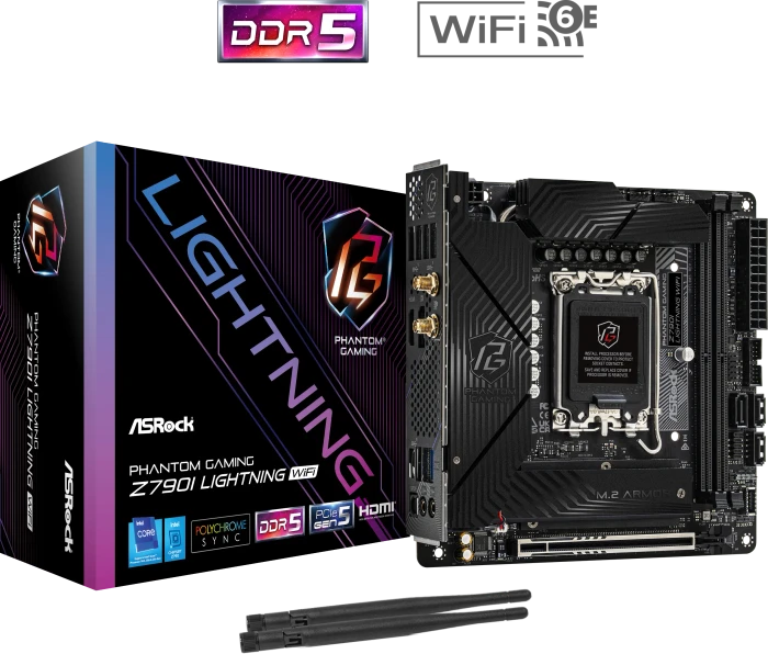ASRock Phantom Gaming Z790I Lightning WiFi (Intel 1700)