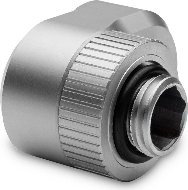 EK Water Blocks Quantum Line EK-Quantum Torque Rotary Offset 14, G1/4", 14mm Versatz, Satin Titanium
