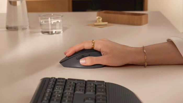Logitech Signature Comfort Plus M850 L, schwarz, Logi Bolt, USB/Bluetooth