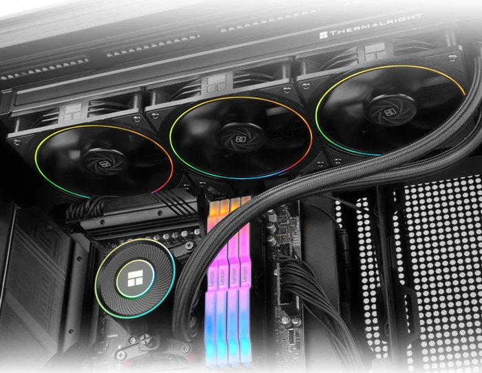 Thermalright Aqua Elite 360 ARGB Black V5, schwarz