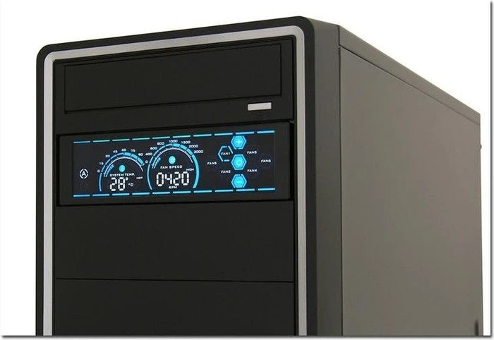 LC-Power LC-CFC-2, Lüftersteuerung 5.25" 6-Kanal