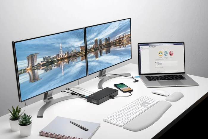 Kensington SD4780P USB-C 3.1 Dual 4K Hybrid Docking Station, USB-C 3.1 [Buchse]