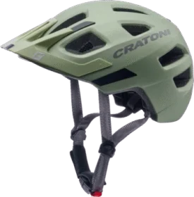 Cratoni Maxster Pro Kinderhelm metallic/sage matt