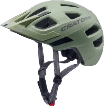 Cratoni Maxster Pro Kinderhelm metallic/sage matt