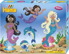 Hama Geschenkpackung Meerjungfrauen 4000 Stück