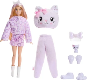 Mattel Barbie - Cutie Reveal - Sweet Bows Lila Kätzchen (verschiedene Ausführungen)