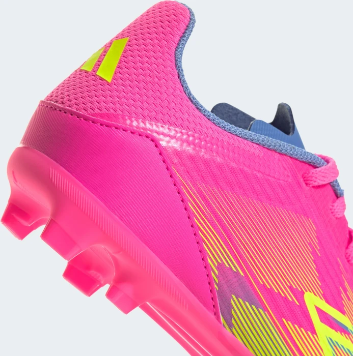 adidas F50 League FG/MG lucid pink/lucid lemon/blue fusion (Junior)