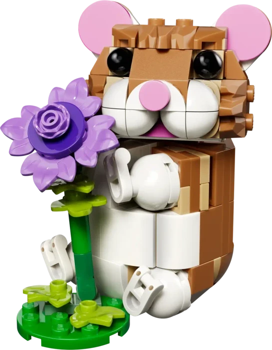 LEGO Creator 3in1 - Niedlicher Hamster mit Blume