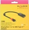 DeLOCK DisplayPort 1.2/USB-C Adapter, 20cm Vorschaubild