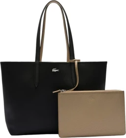 Lacoste Anna Wendbare Tote Shopper black/warm sand