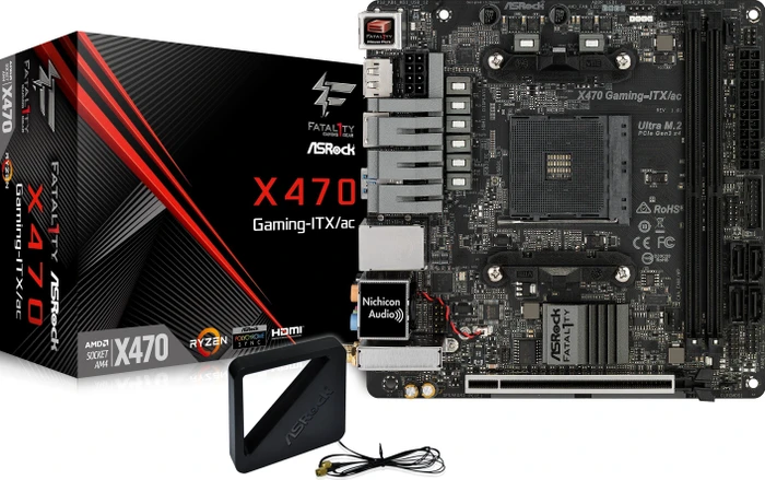 ASRock Fatal1ty X470 Gaming-ITX/ac (AMD AM4)