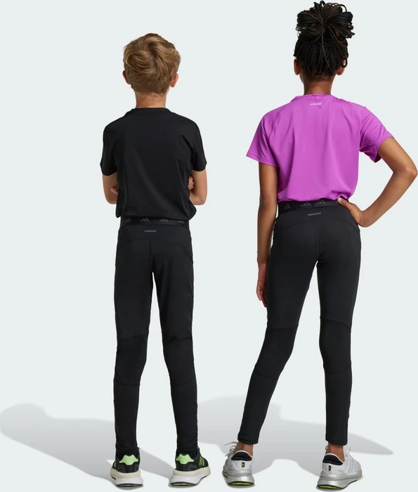 adidas TECHFIT Hose lang black/carbon/white (Junior)