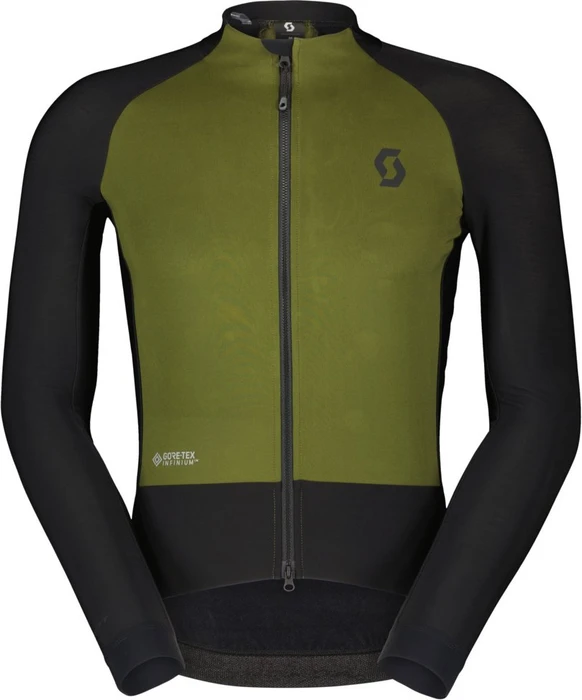 Scott RC Pro Warm Hybrid Trikot langarm fir green/black (Herren)