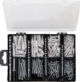 Bosch DIY Reparaturset Schrauben/Dübel-Sortiment, 173 Stück