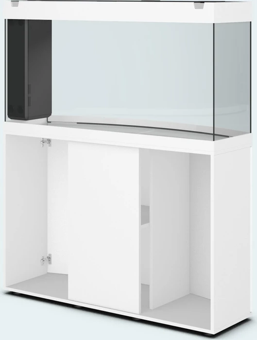 Juwel Vision 260 LED Aquarium-Set mit Unterschrank, weiß/weiß, 260l