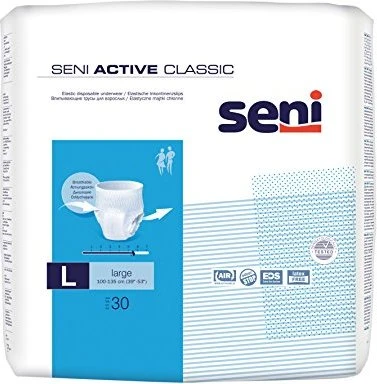 Seni Active Classic Schutzhose Größe L, 30 Stück
