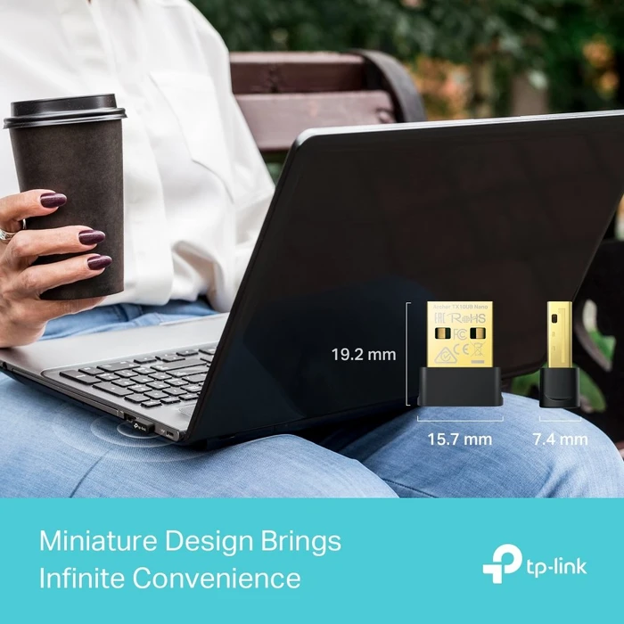 TP-Link Archer TX10UB Nano, AX900, 2.4GHz/5GHz WLAN, USB-A 2.0 [Buchse]