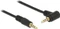 DeLOCK 3.5mm 4-Pin Klinke gerade/gewinkelt schwarz 2m Vorschaubild