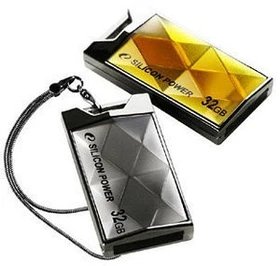 Silicon Power Touch 850 8GB gold, USB-A, USB 2.0