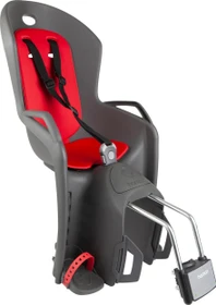Hamax Amiga Fahrradkindersitz grau/rot