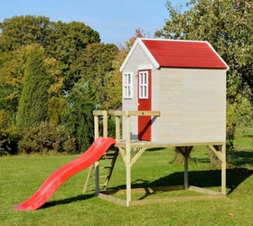 Wendi Toys Spielhaus Tiger mit Rutsche